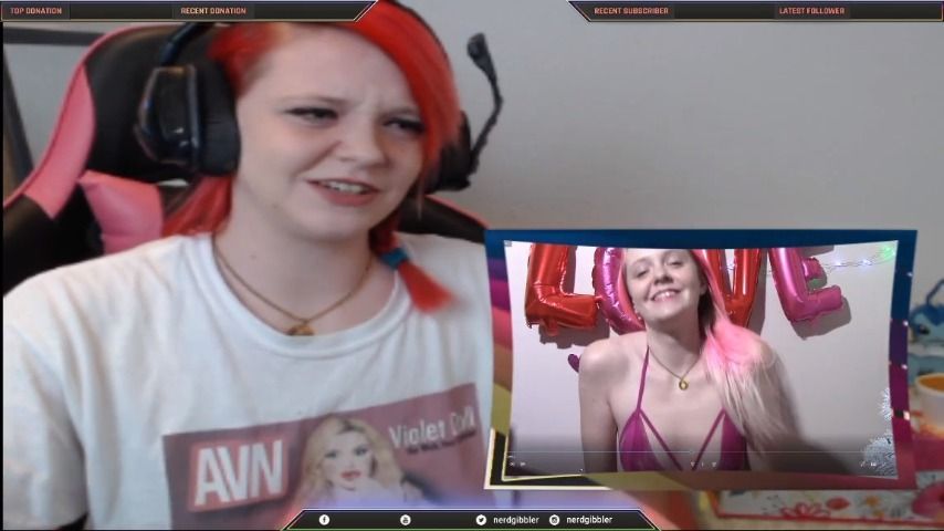 Nerdgibbler Reacts! Valentine's Porn