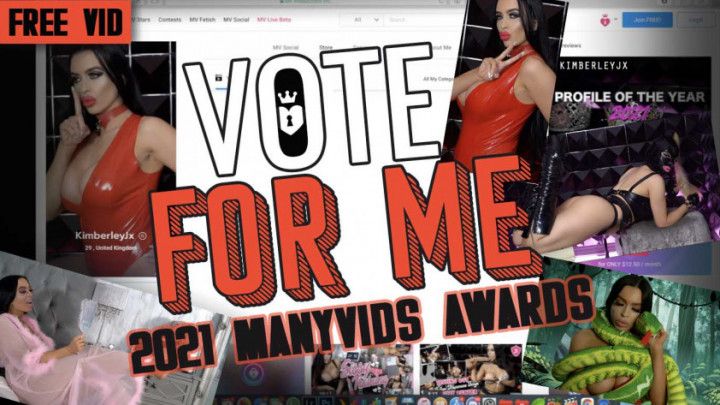 FREE - Manyvids Awards 2021