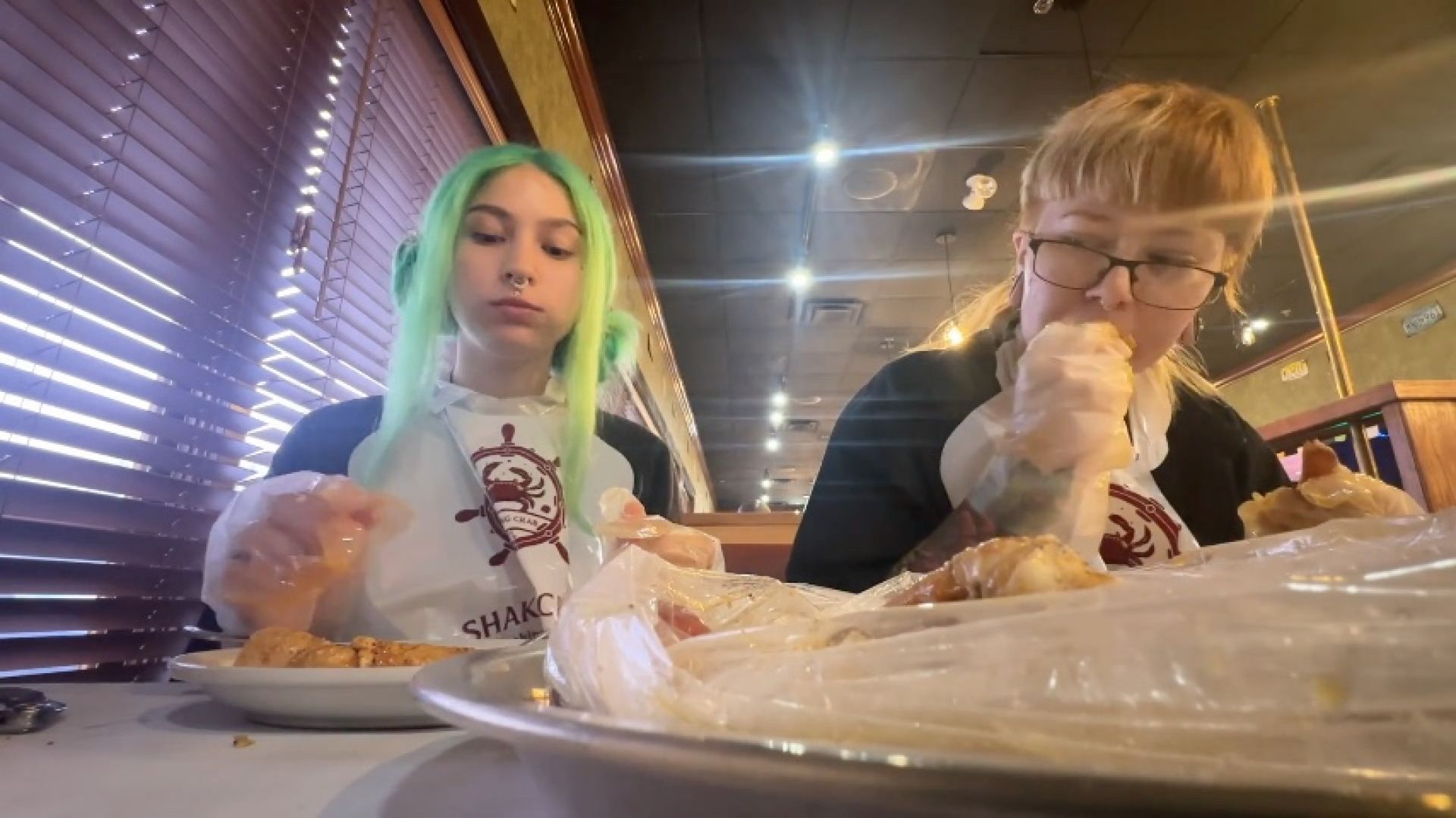 Seafood Boil Mukbang with Rinakitty