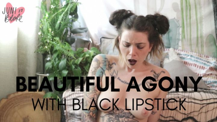 Beautiful Agony - Black Lipstick