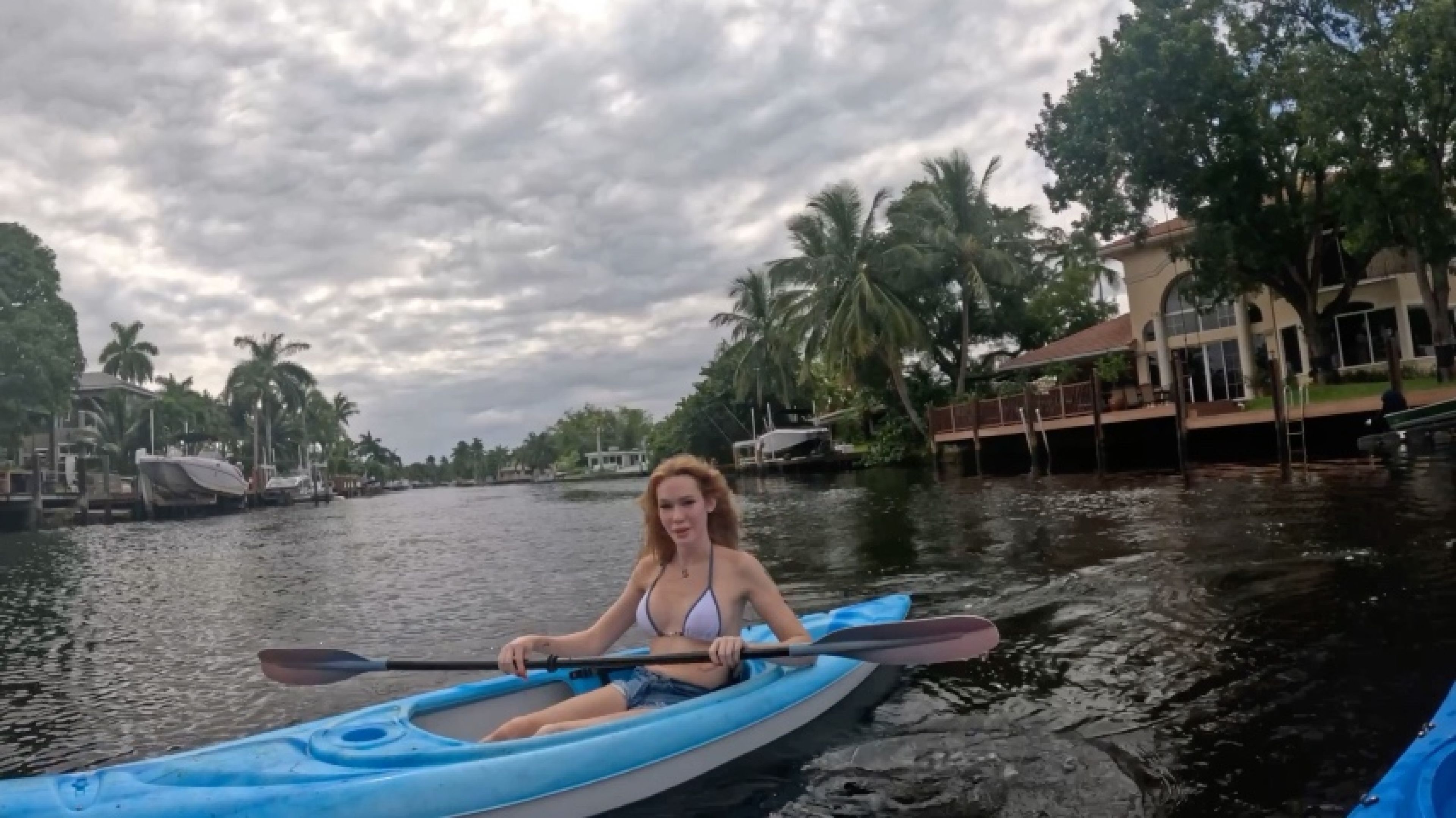 Kayaking in South Florida - TS Crystal Thayer