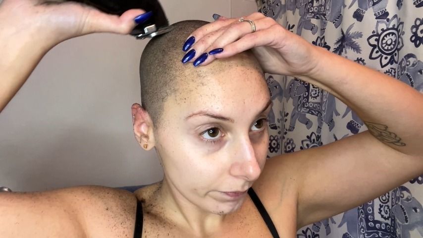 Shaving My Head NO Comb
