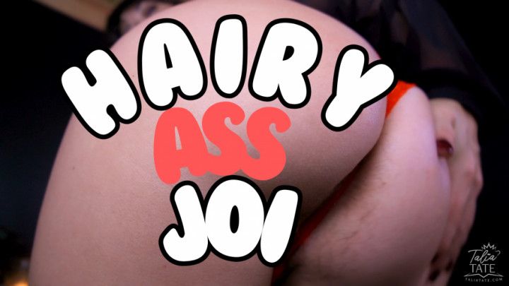 Hairy Ass JOI
