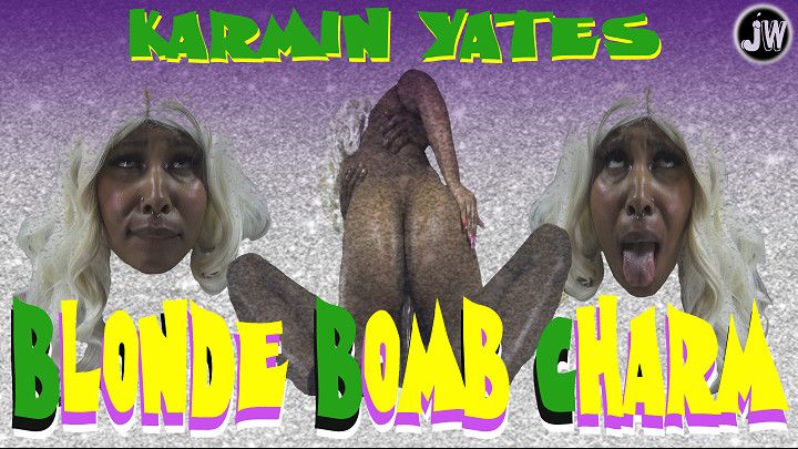 KARMIN YATES in BLOND BOMB CHARM