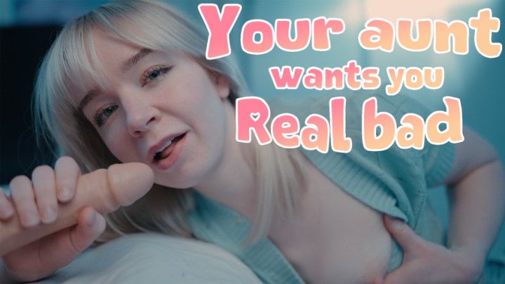Impregnate your needy taboo aunt