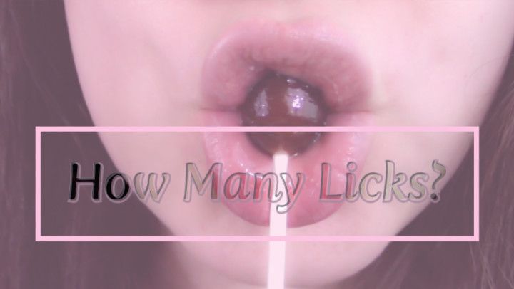 How Many Licks