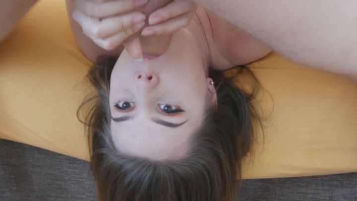 Blowjob sex with facial