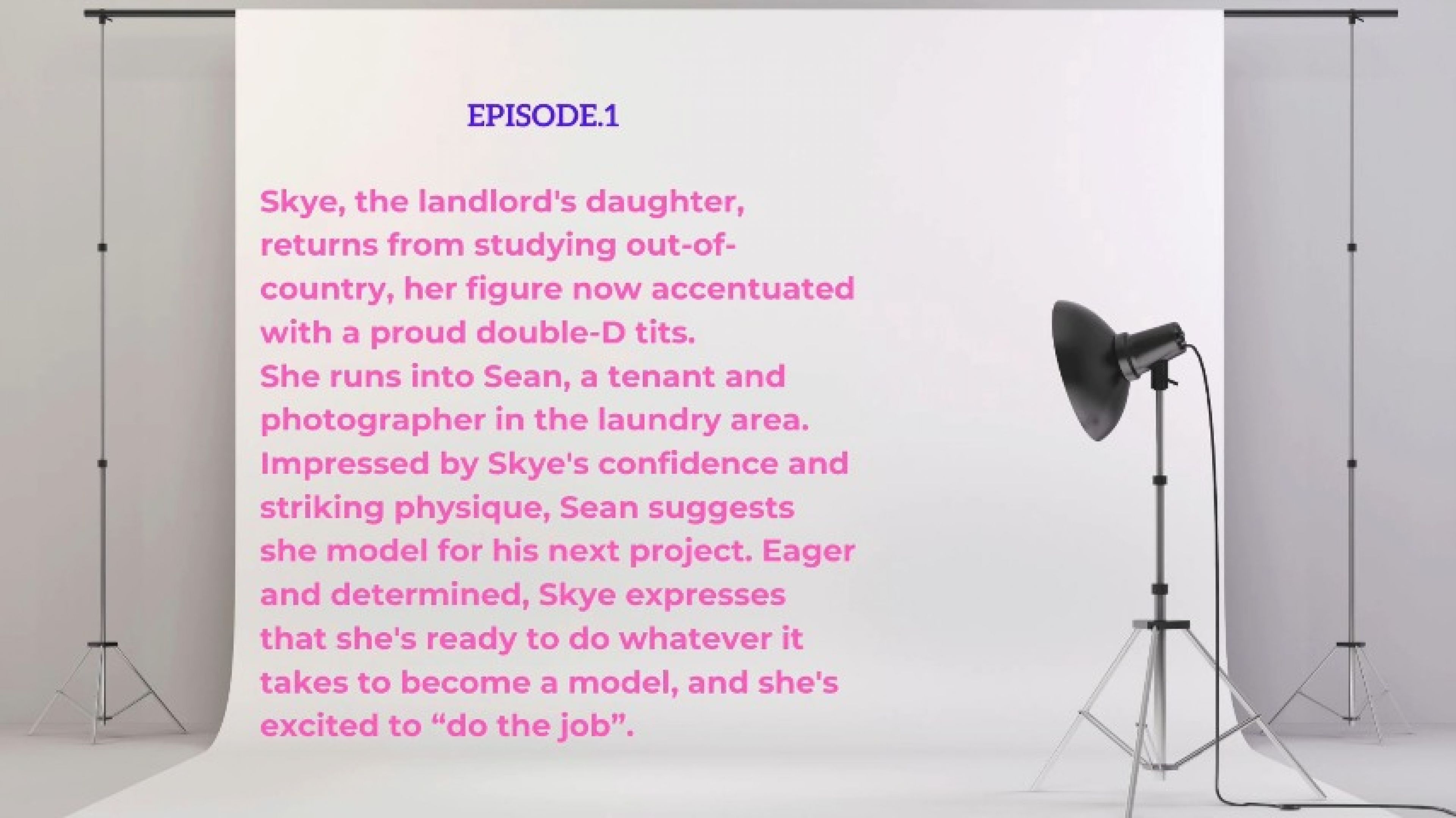 My girl is all grown up - Behind The Scenes