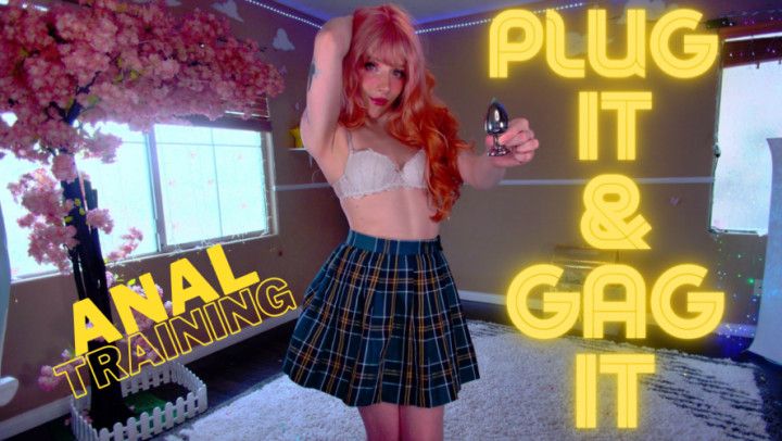 PLUG IT GAG IT EXTREME ANAL