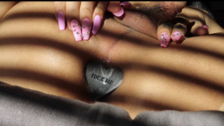 Sunbathing in my room