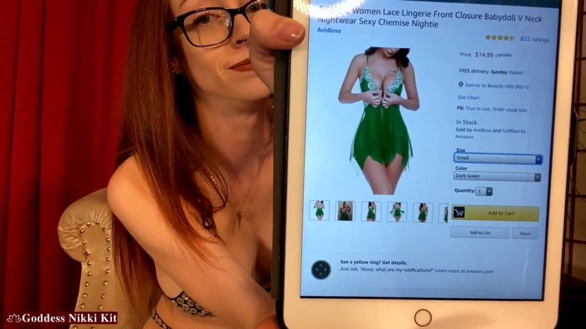 Lingerie Shopping Fun FinDom JOI