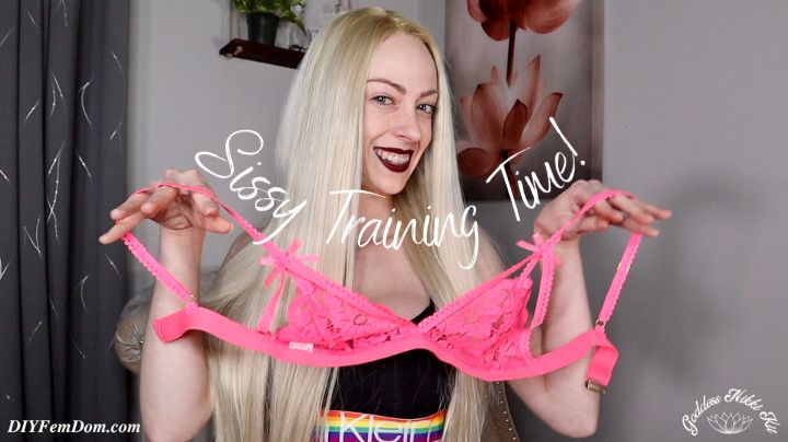 You need FemDom Sissy Training