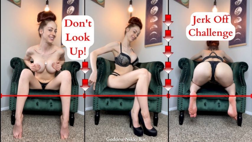 FemDom Gooning JOI Game Dont Look Up