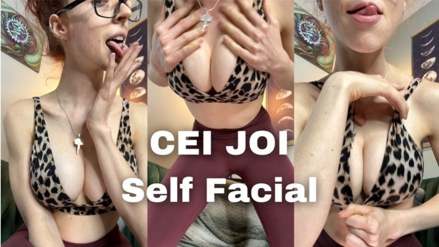 Self Facial CEI/JOI Sensual FemDom