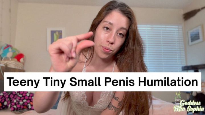 Teeny Tiny Small Penis Humiliation