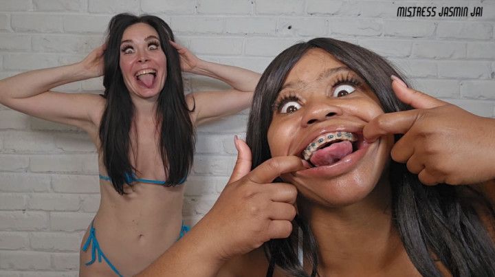 Sassy Eye Crossing Seduction w/ Aspen Aires & Jasmin Jai