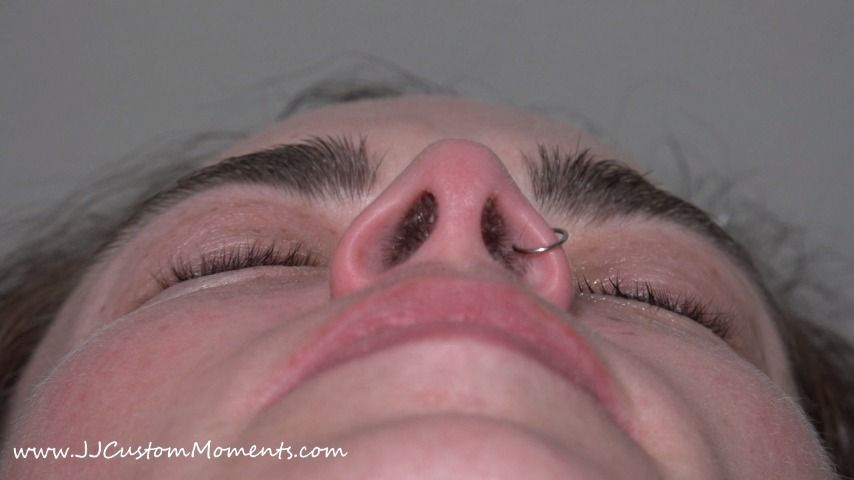 Close Up Nose Sneezing