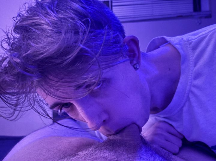 Neon Blue Super Slut Training