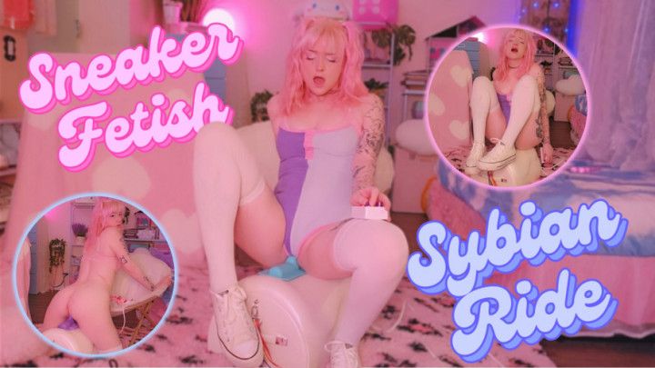 sneaker fetish sybian ride