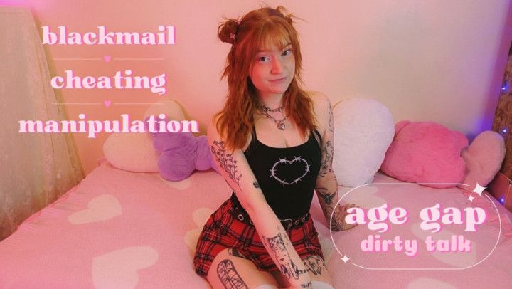 blackmailed by your gf's little step-sister