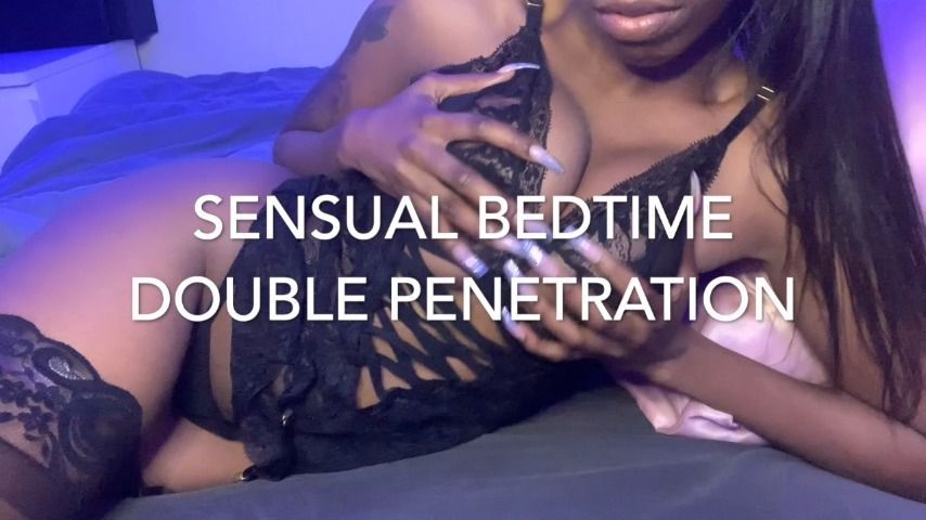 Sensual Bedtime Double Penetration