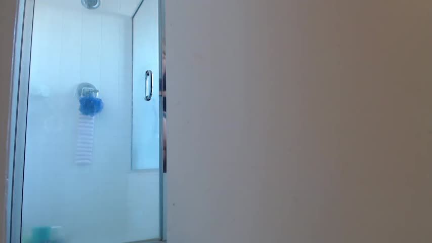 Voyeur watching your step-mom in shower