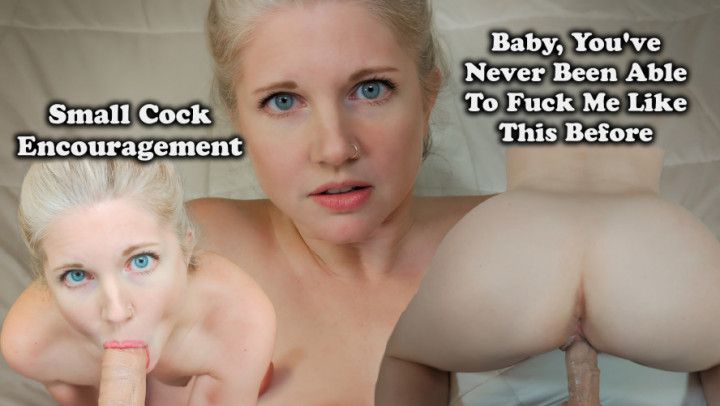 Fuck Me With This Nice Big Dildo - Small Penis Encouragement