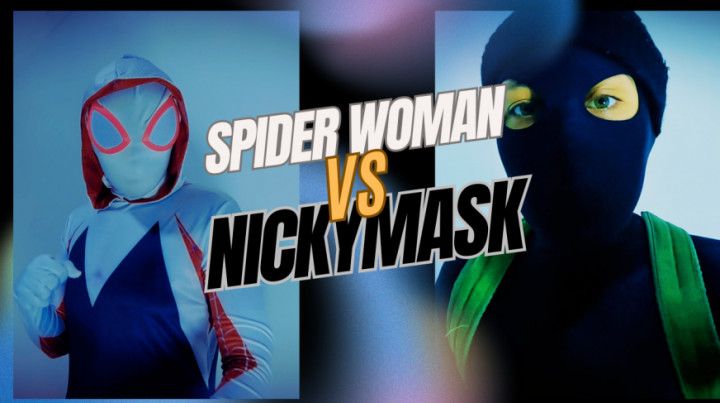 Thief Vs Spider Woman I Dildo Playing