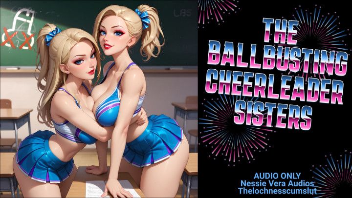 The Ballbusting Cheerleader step-Sisters