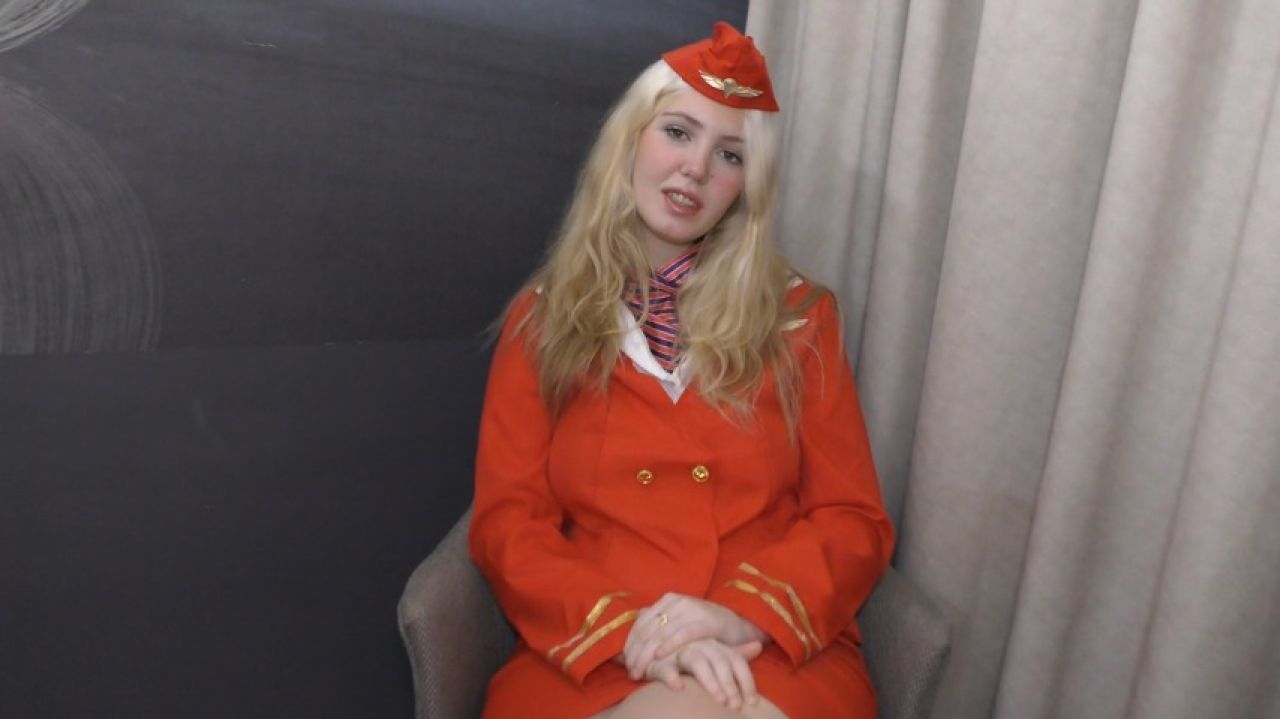 Air Hostess Claudia