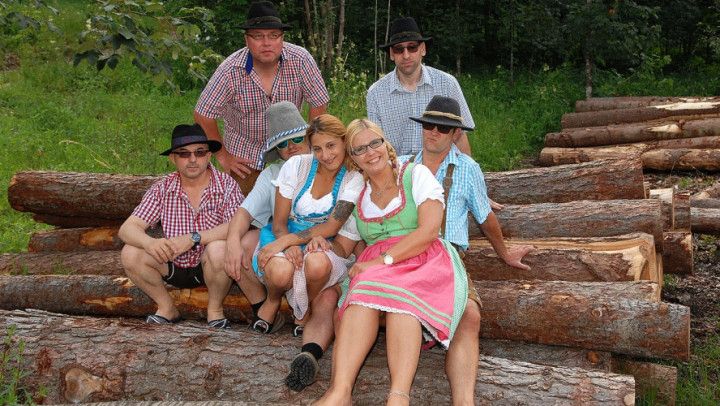 lederhosen oktoberfest fuck orgy