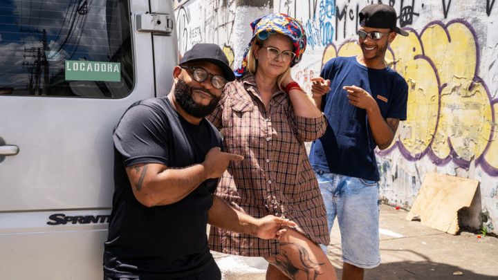 busty mature picked up for anal groupsex