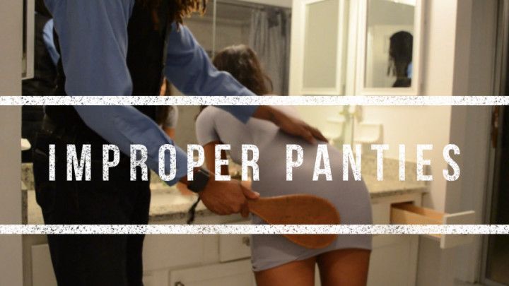 Teen Spanked for Wrong Panties
