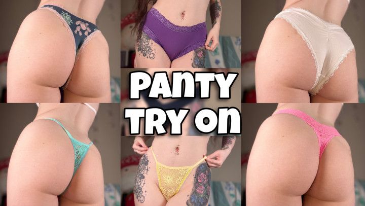 Panty Try On