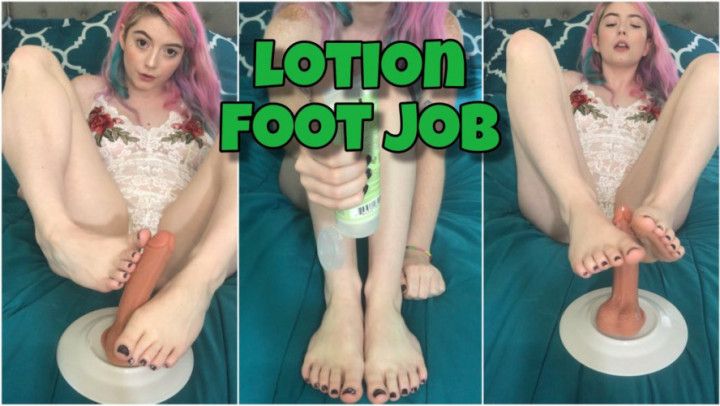 Lotion Foot Job