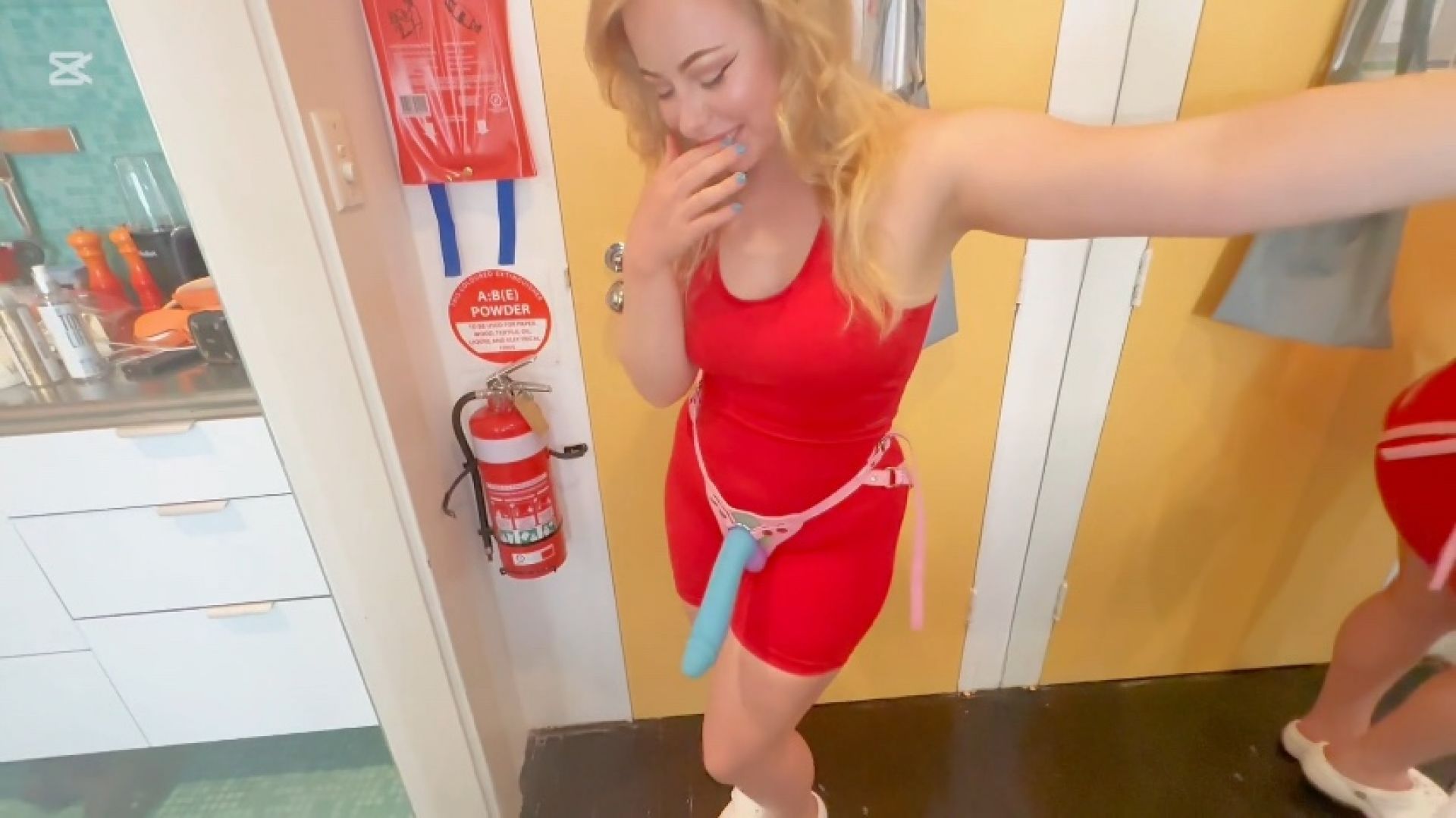 Gym Crush Turns Domme: First-Time Strap-On Fuck Humiliation