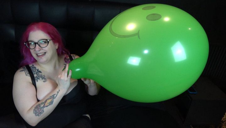 Looner Session with Sit to Pop, Balloon Riding and blowing u