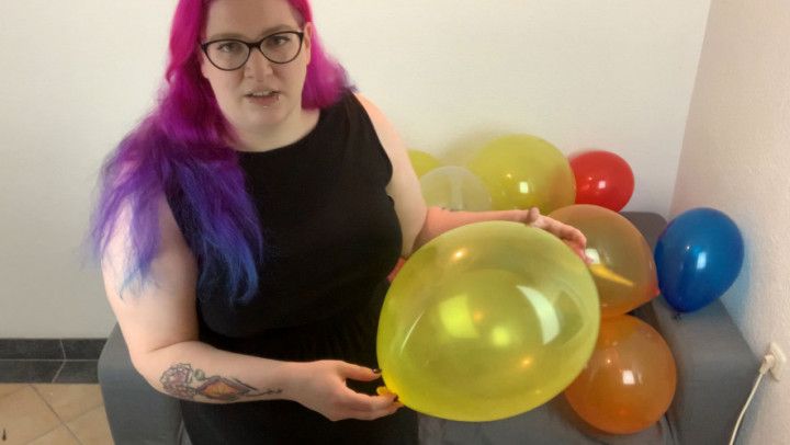 step-sister makes fun or your balloons an