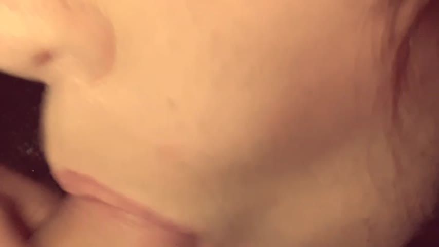 Giving my Cop step-Daddy a BJ in the stables