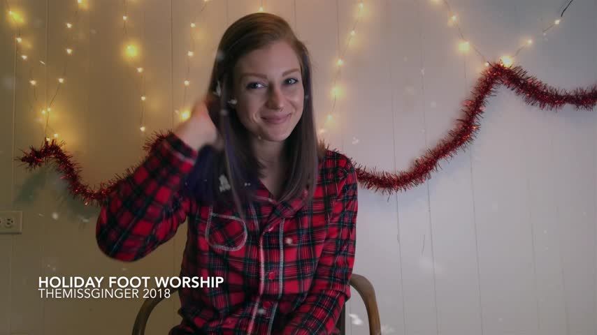 Holiday Foot Worship