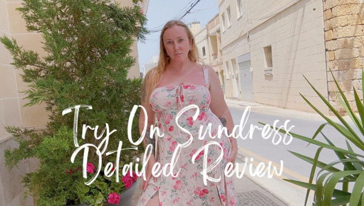 Try On Sundress Detailed Review