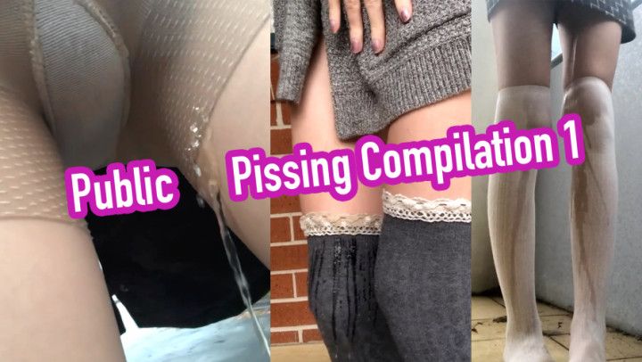 Public Pissing Compilation