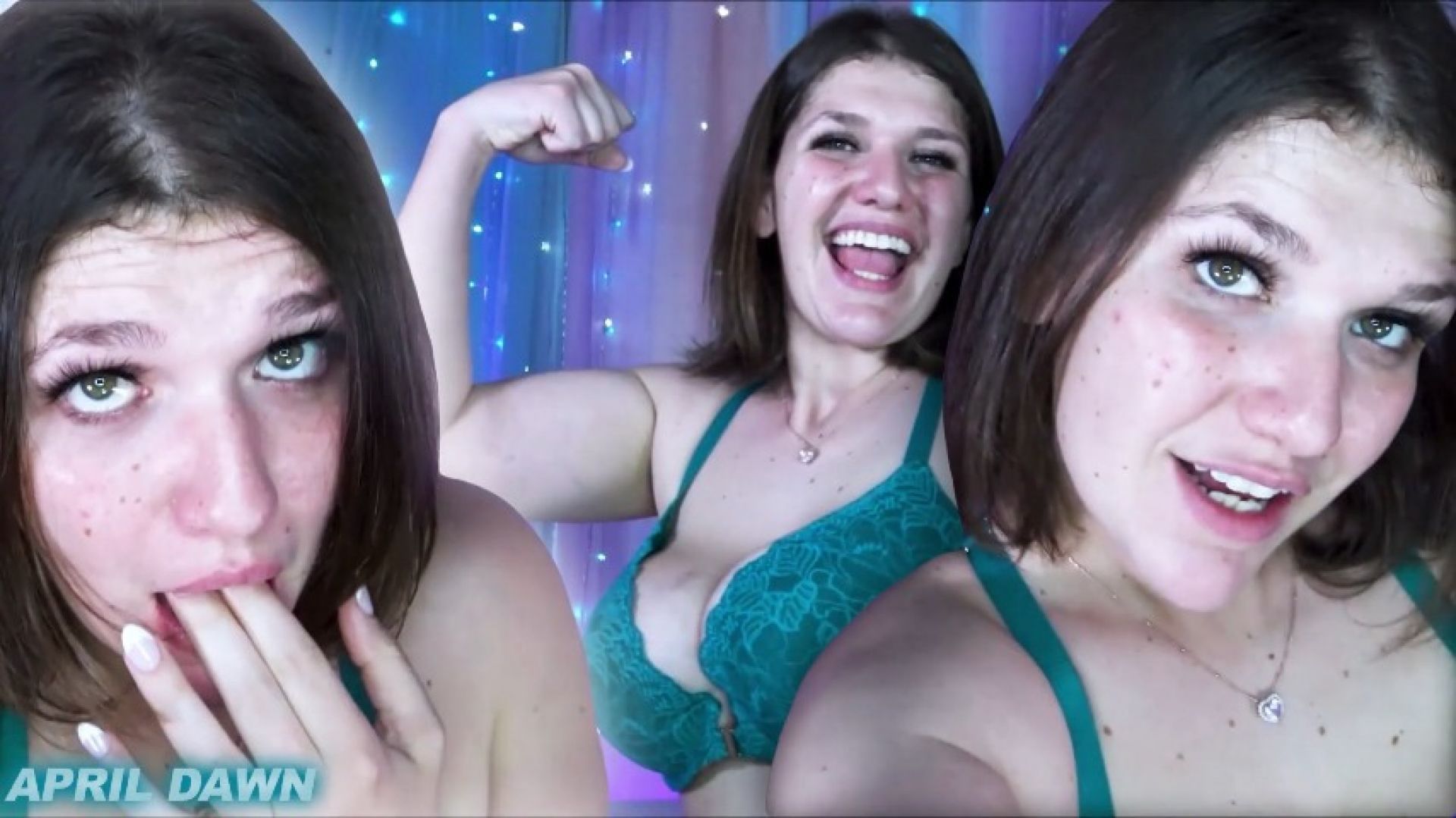 April Dawn's Lift & Carry Blowjob