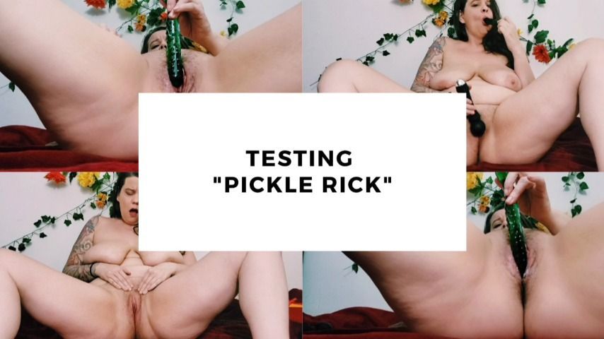 Testing "Pickle Rick"