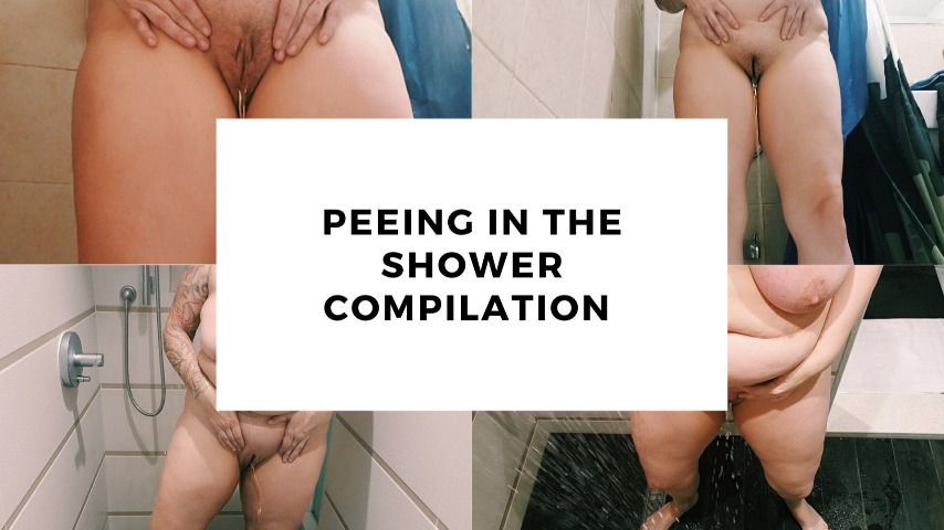 Peeing in the Shower Compilation