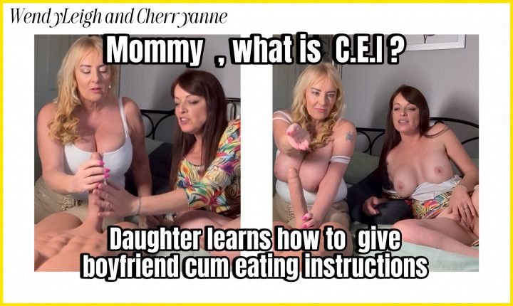 Step-MOMMY How do I do CUM EATING INSTRUCTIONS