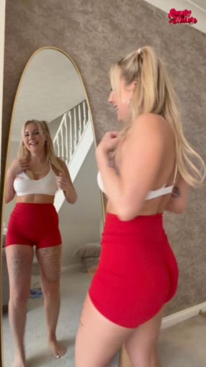 SFW Gym Clothes Try On Haul