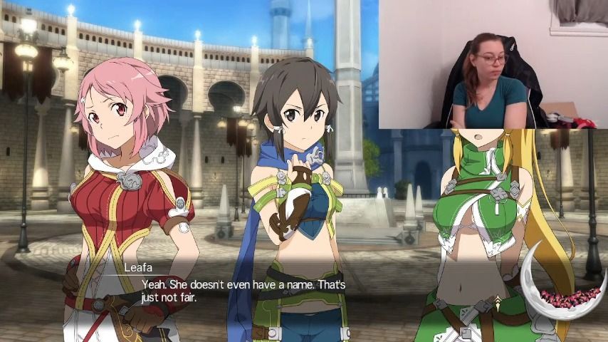 Sao hollow realization - weird NPC