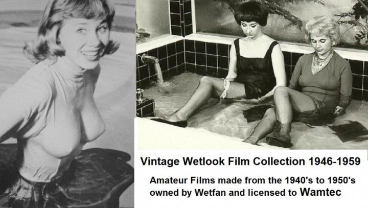 Vintage Wetlook 8mm Films 1946-1959
