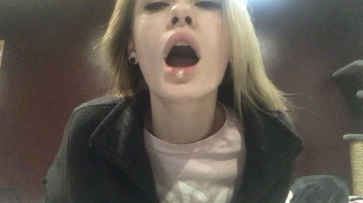 Teasing you with Drops of Spit